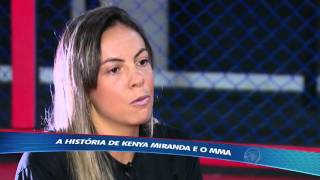 Recordistas: conheça Kenya Miranda, lutadora de MMA