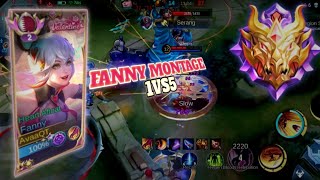 FANNY MONTAGE AGGRESSIVE GAMEPLAY MOBILE LEGENDS