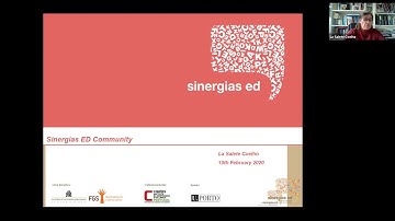 Bridge 47 Webinar on the Sinergias ED Network