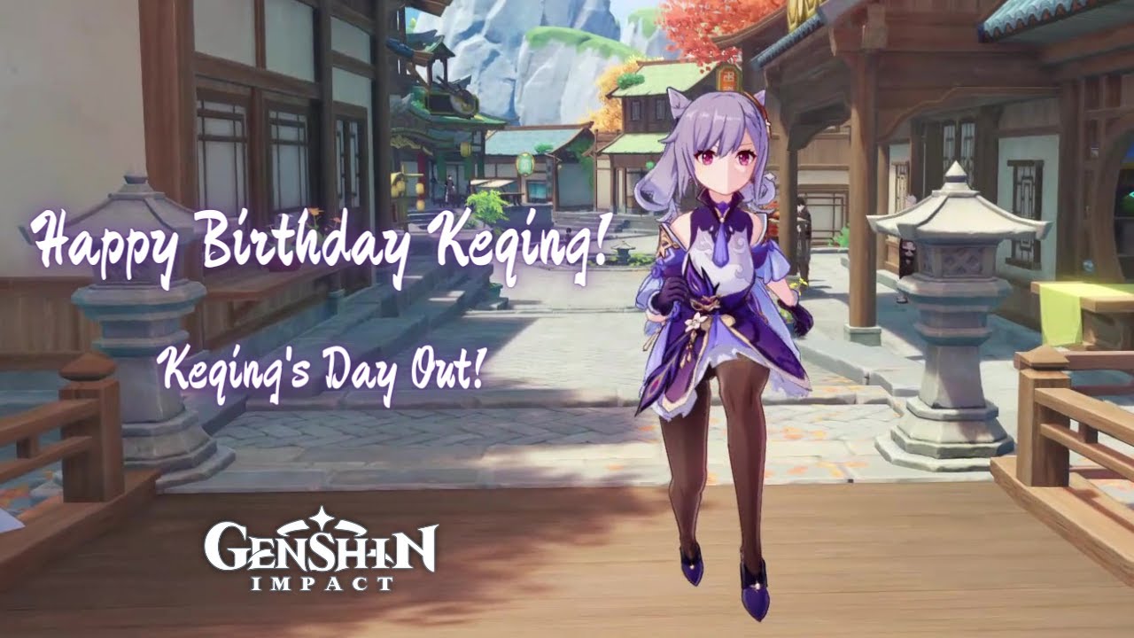 Happy Birthday Keqing! | Keqing's Day Out | Genshin Impact Story
