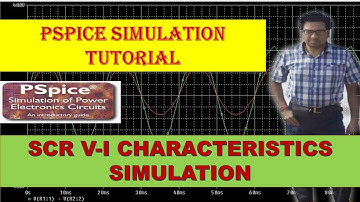 SCR V-I CHARACTERISTICS SIMULATION IN PSPICE | SIMULATION TUTORIAL | #PSPICE |#SIMULATION |