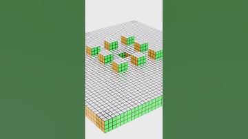 Mesmerizing Cube Loop Animation | Hypnotic 3D Art #Shorts #Satisfying