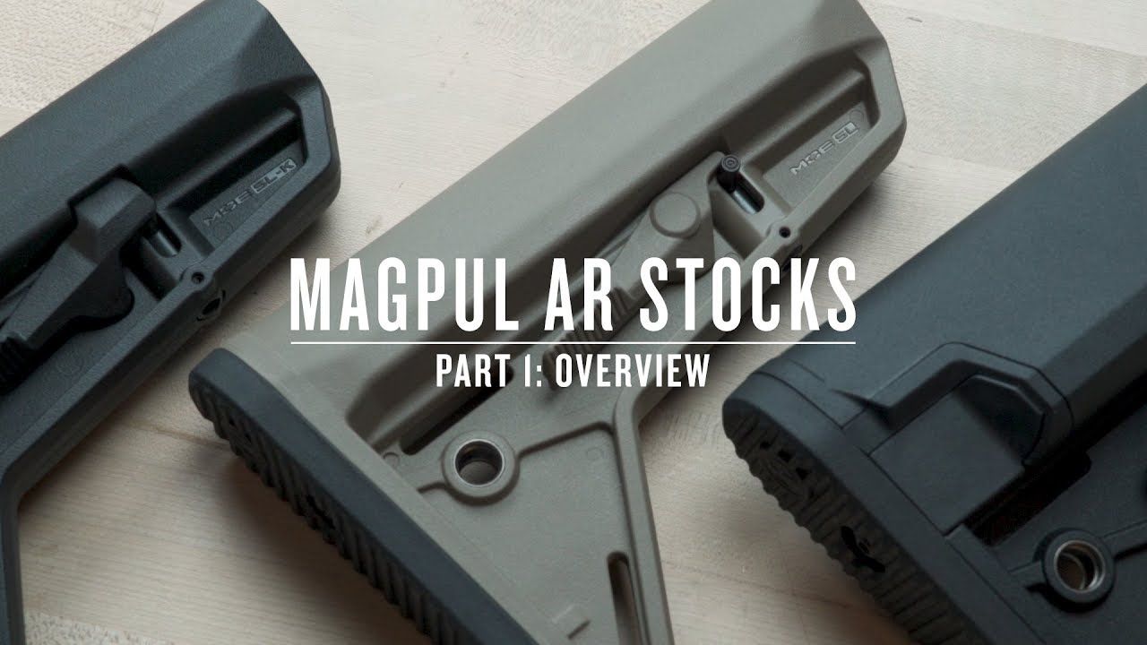 Magpul Stock Comparison Chart