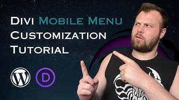 Divi Mobile Menu Customization Tutorial