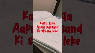 Stream pasand ki thi... mental stability free mein chali gayi💀#pcm #science #students #explorepage