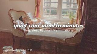 Sleep Meditation to Stop Your Racing Thoughts and Anxiety Quiet Your Mind Drift Into Deep Sleep