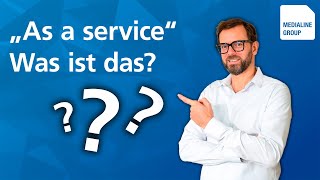 Welche As a service Modelle gibt es in der IT