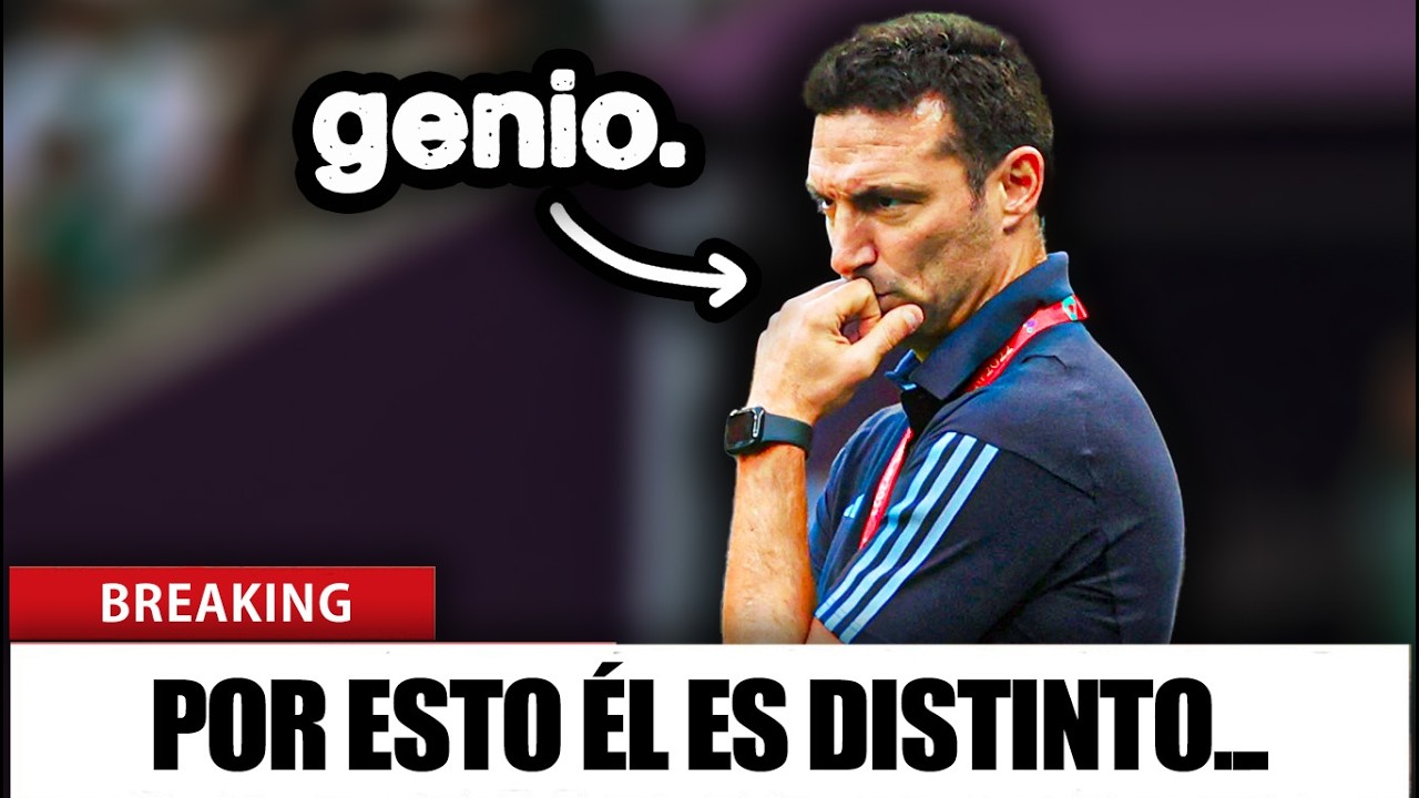 ¿Qué hace que Lionel Scaloni sea un GENIO DEL FÚTBOL?