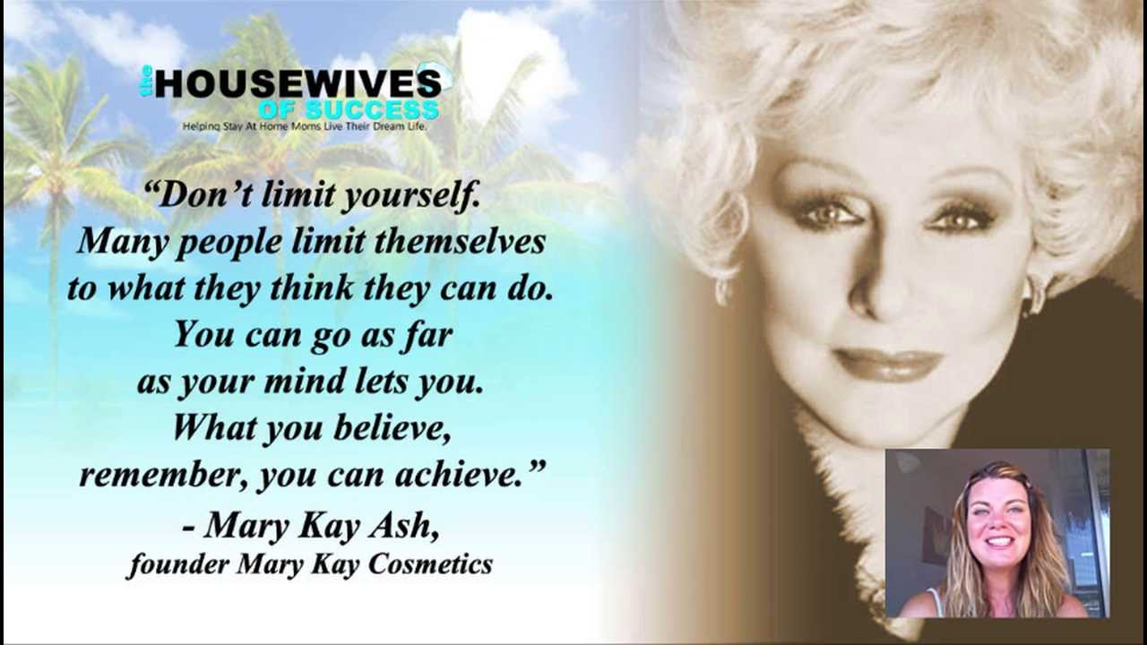 Video Quotes | Successful Women - Mary Kay Ash Quote - Youtube