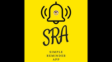 Simple Reminder App v1.1 - Tutorial Video by Vikram Kirubha