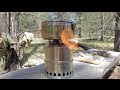 SilverFire Scout Stove 304SS