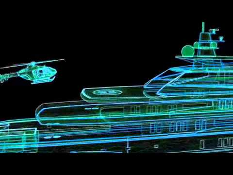 125m Mega Yacht Project NICKELODEON by Sterling Scott Yacht Design