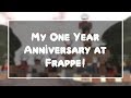 My one year anniversary at frappe