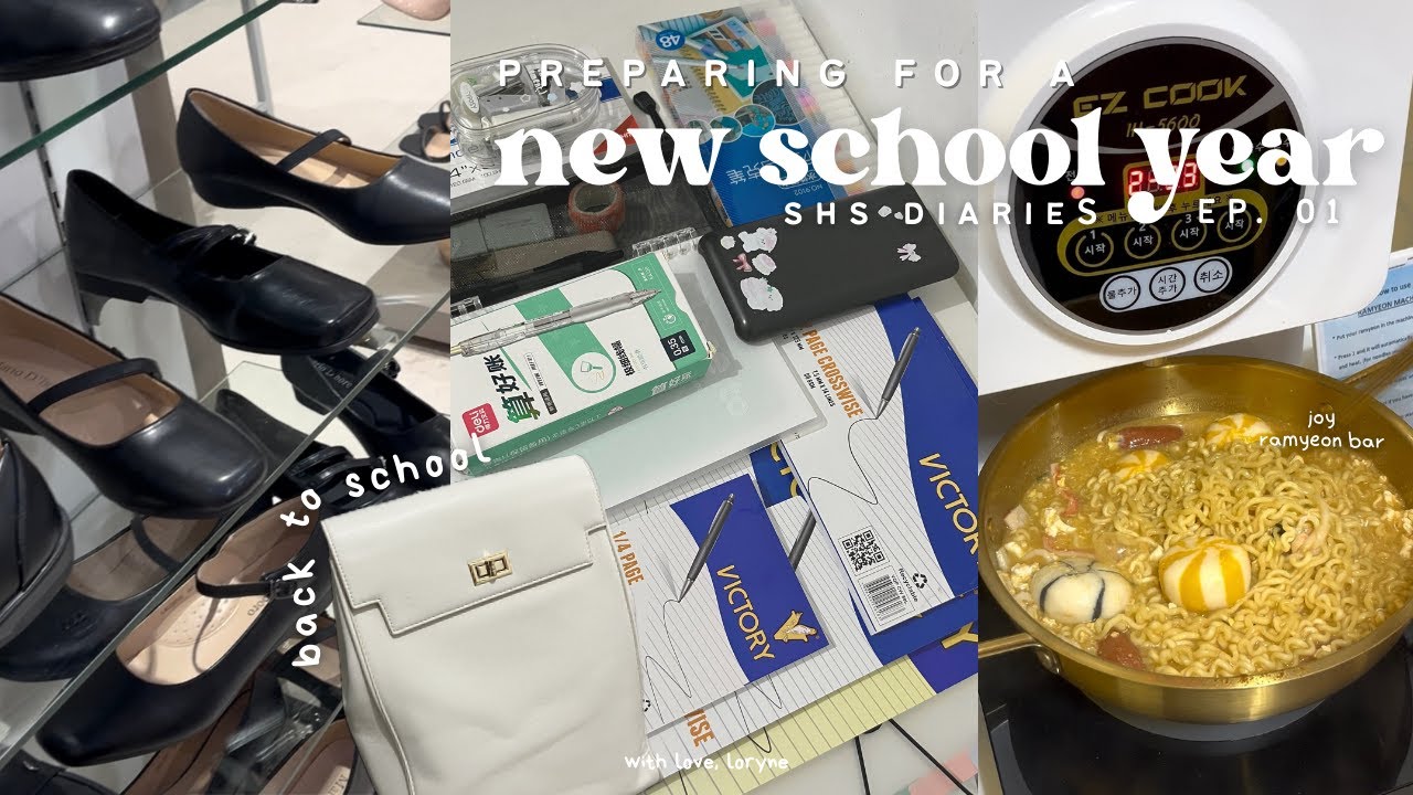 preparing for a new school year! 💌 back to school haul & whats in my ...