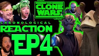 A BRUTAL AND BINKS-FILLED EPISODE! // CLONE WARS #004 "Supply Lines" REACTION!