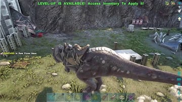 Ark official rex vs wyverns