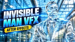 Invisible Man VFX Tutorial in After Effects | Realistic Invisible Man Effect 🔥