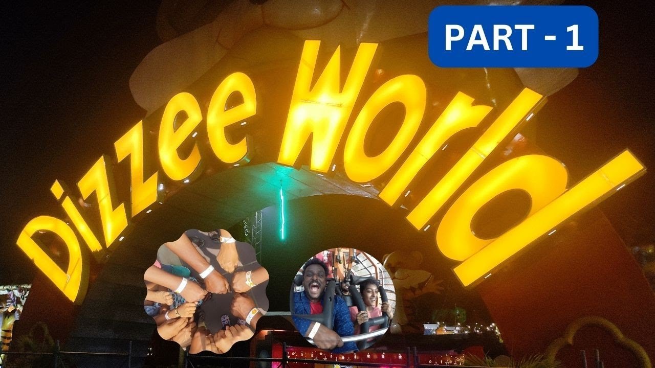 Thrill & Fun Rides at MGM Dizzee World (2022) - Part 1 - YouTube