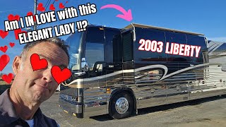 THIS Luxury Bus Was Loved by Everyone! 2003 Elegant Lady Liberty 500th Edition
