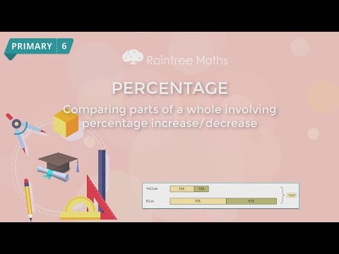 PERCENTAGE -- Comparing parts of a whole involving percentage increase/decrease -- P6G1C5.1T7Qa1