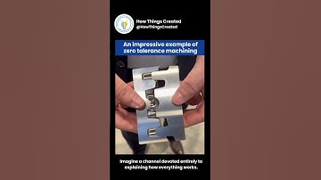 Perfect Precision: A Stunning Example of Zero Tolerance Machining!