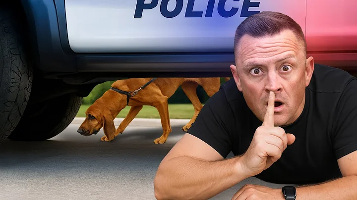 I GOT HUNTED by a REAL POLICE K9 BLOODHOUND! 