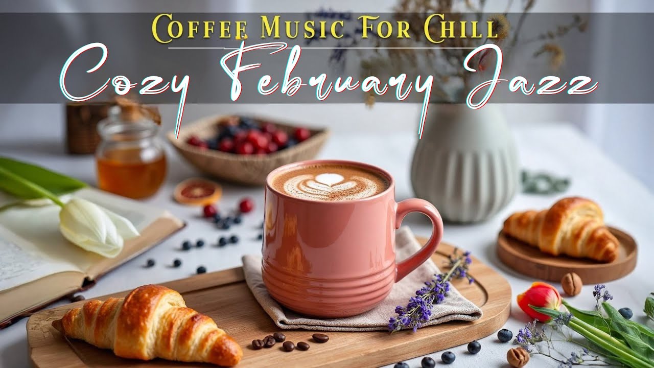 Cozy January Coffee Jazz ☕ Smooth Cafe Ambience and Light Bossa Nova for Chill & Good Mood