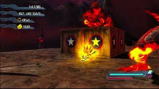 It is a nice view: Sonic the Hedgehog 2006 Flame Core as Sonic
