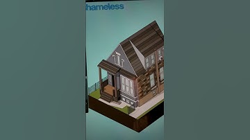 Shameless House Isometric Art #art #design #procreate #ukraine #isometricart #3d #draw #drawing