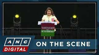 Full Inc Rally Speech Of Sen. Imee Accusing President Marcos Of Using Drugs Anc