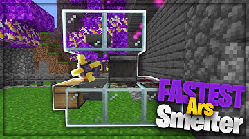 How to set up Quickest Auto Smelter - Ars Nouveau