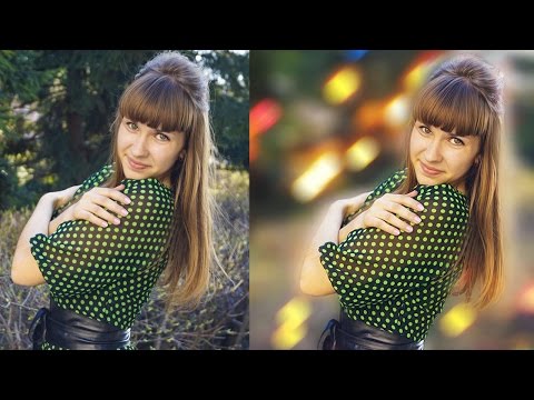 Вопрос: Как размыть фон на цифровой фотографии?