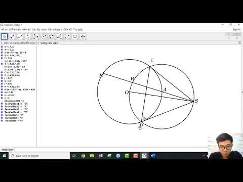 Video Hướng dẫn sử dụng phần mềm Geogebra trong giảng dạy bộ... - YouTube