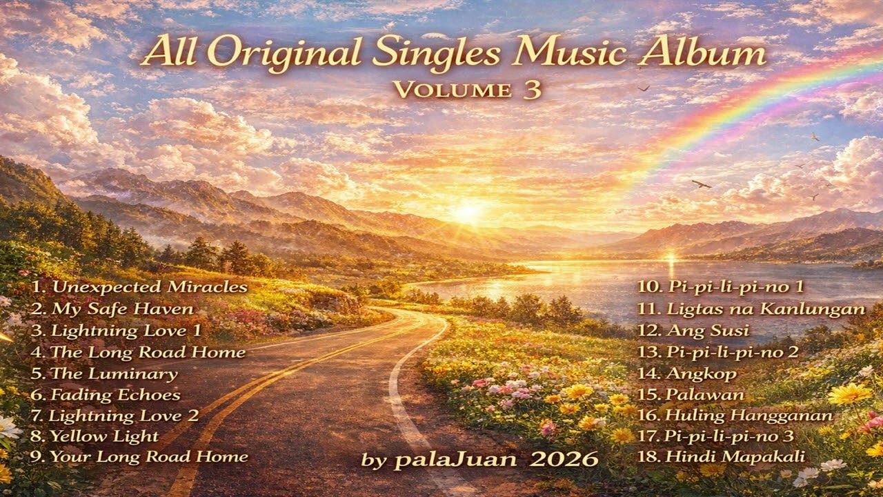 All Original Singles Music Album Volume 3 | palaJuan (2026) | OPM Indie Songs Compilation