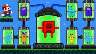 Мульт Mario Tiny Rescue Numberblocks From Alien Calamity Lab Maze Game Animation