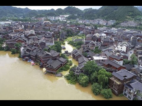 《石涛聚焦》「7.18 三峡最大洪峰每秒5.98万立米 已达库区」天之水灭中共习近平说话 中共国发布一级灾难警报「巴斯:党媒描绘三峡大坝——百年一遇设计 遭遇两百年一遇洪水」大坝在崩溃中(17/07)