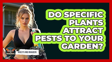 Do Specific Plants Attract Pests To Your Garden? - Insects and Invaders