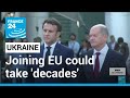 Ukraine EU bid could take 