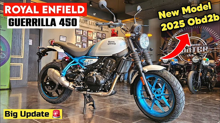 2025 Royal Enfield Guerrilla 450 –  On Road Price & Full Details! 🔥