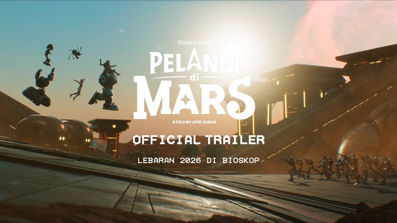 Official Trailer Pelangi di Mars | Lebaran 2026 di Bioskop