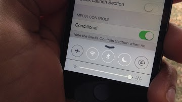 CCHide: hide specific sections in Control Center on iOS 7