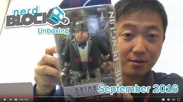 Nerd Block Classic - September 2016 Unboxing