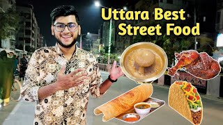 Uttara Street Food | কাঠ কয়লার বারবিকিউ, মম, টাকো, তান্দুরি চা সব কিছু পাবেন এখানে | Realkhadok