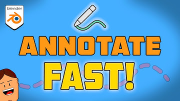 Draw and REMOVE Annotations FAST in Blender