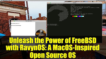 Unleash the Power of FreeBSD with RavynOS: A MacOS-Inspired Open Source OS