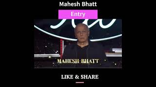 Mahesh Bhatt Entry | Indian Idol Season 16 New Episode | Indian Idol 16 #shorts