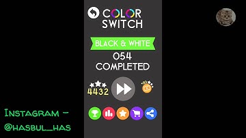 NEW Color Switch [ Black And White Mode ] Level: 51 - 60
