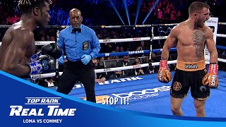 EXCLUSIVE! Hear What Loma Said to Commey's Corner to Try to Stop the Fight | REAL TIME EPILOGUE