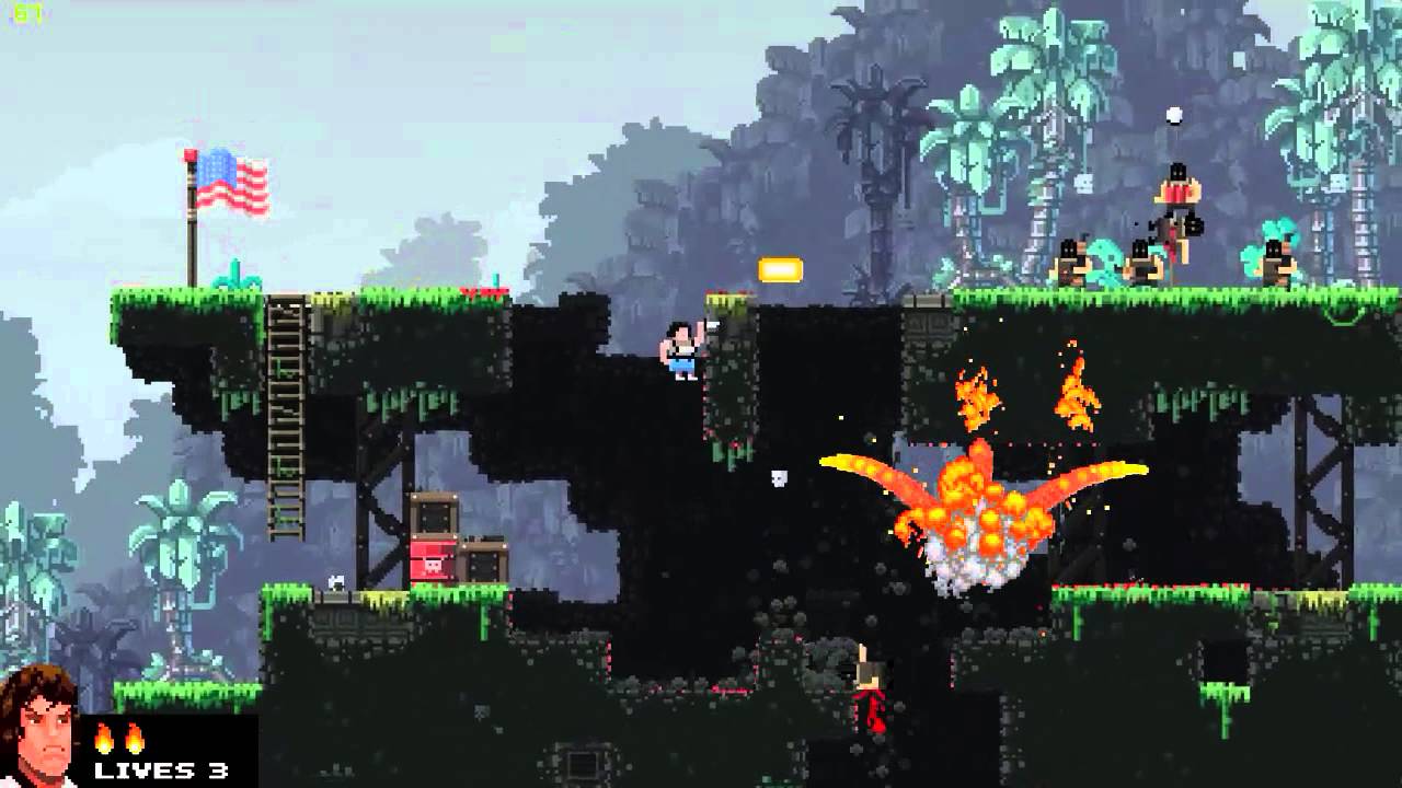 Let's play Broforce german part 6 Immer mit Neo