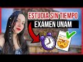 ⌛ Como ESTUDIAR en POCO TIEMPO Para el EXAMEN de la UNAM (5 Formas para LOGRARLO)